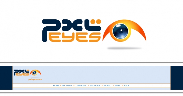 Creation of Web 2.0 - Logo PXLEyes v5.0: Final Result